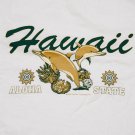 Men's VTG 80's Dolphin Coral Reef Hawaii T shirt T cotton tultex white surf fin