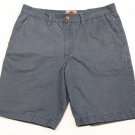 Men's Boston Trader's Shorts Blue size 36 basic chino khaki walk cotton boat