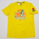 AdidasHonolulu Marathon 2012 FINISHER T-Shirt Yellow running top M Climalite run