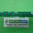 POLAROID FXM-3211C FXX-321C KEYPAD KEY CONTROL FUNCTION BOARD 2628C 20060506