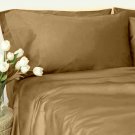 500TC TAUPE SOLID QUEEN SHEET SET – 100% EGYPTIAN COTTON