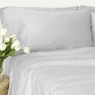 500TC WHITE SOLID QUEEN SHEET SET – 100% EGYPTIAN COTTON