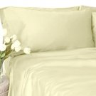 400TC IVORY SOLID  KING SHEET SET – 100% EGYPTIAN COTTON