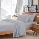 400TC SILVER SOLID KING SHEET SET – 100% EGYPTIAN COTTON