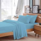 400TC DEEP BLUE SOLID   KING SHEET SET – 100% EGYPTIAN COTTON