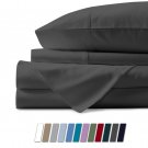 500TC ELEPHANT GREY SOLID QUEEN SHEET SET – 100% EGYPTIAN COTTON