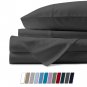 500TC ELEPHANT GREY SOLID QUEEN SHEET SET – 100% EGYPTIAN COTTON