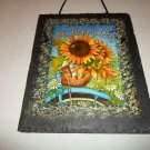 Deko Slates  -- Handcrafted, Decoupage & Painted Slate Roofing Tile from Maine