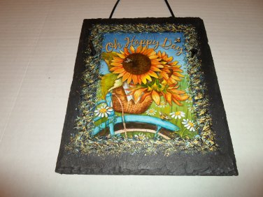 Deko Slates  -- Handcrafted, Decoupage & Painted Slate Roofing Tile from Maine