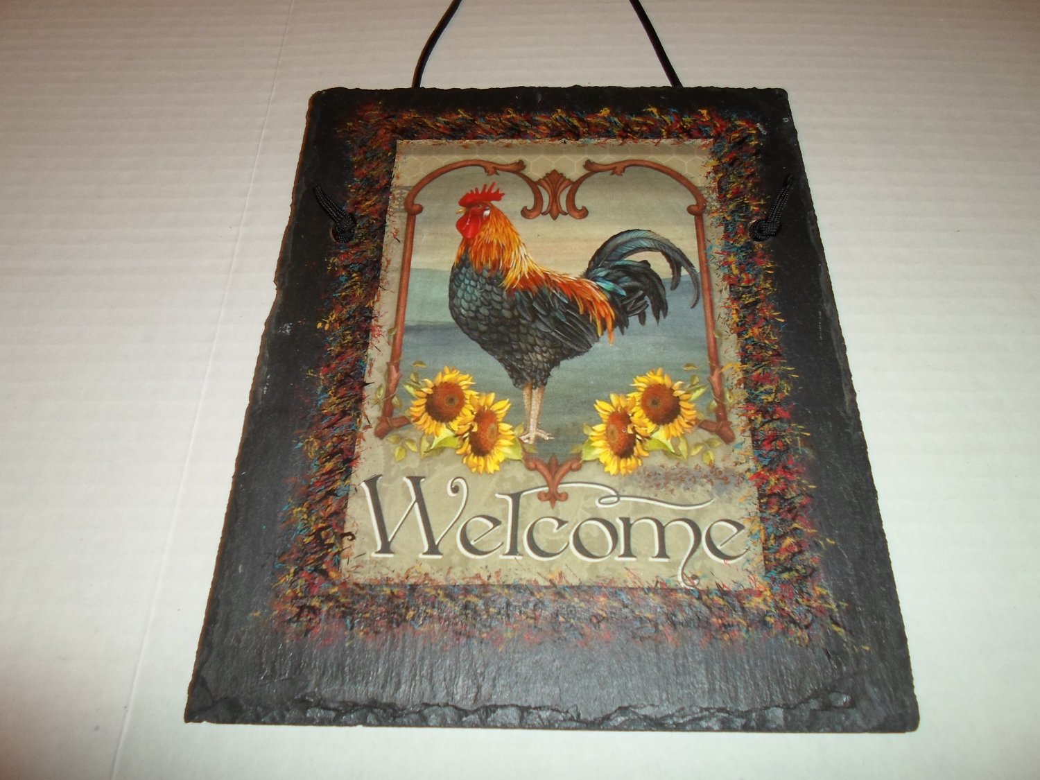 Deko Slates Handcrafted, Decoupage & Painted Slate roofing Tile from