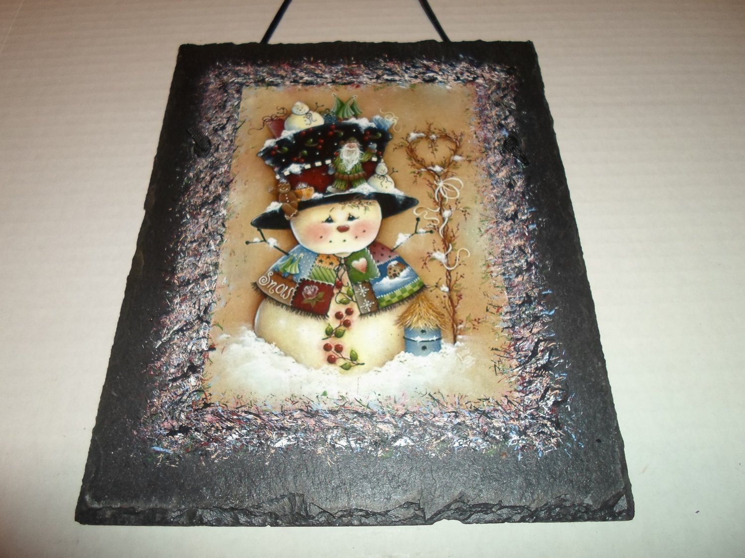 Deko Slates Handcrafted, Decoupage & Painted Slate Roofing Tile from