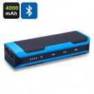 Portable Bluetooth Speaker -4000mAh Power Bank, FM Radio, Micro SD Card Port