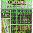 1007 - Advertising Decal Set 16 GHOST SIGNS CHEERWINE BIG HORN HOTEL STEAM GAS
