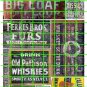 1026 - Advertising Decals Set 25 GHOST SIGNS FURS WHISKEYS FLOUR STAR SALOON