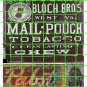 1044 - Advertising Decals Set 37 GHOST SIGN MAIL POUCH TOBACCO PABST BLUE RIBBON