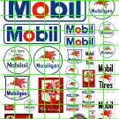 4011 - Mobilgas #2 and Oil Vintage Signage Filling Stations signs
