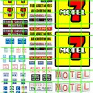7015 - Motel 7 Cheap Budget Motel advertising and signage