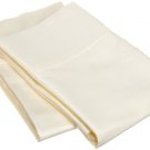 1000 Thread Count 100% Egyptian Cotton Ivory Color Solid Queen Size Pillowcases