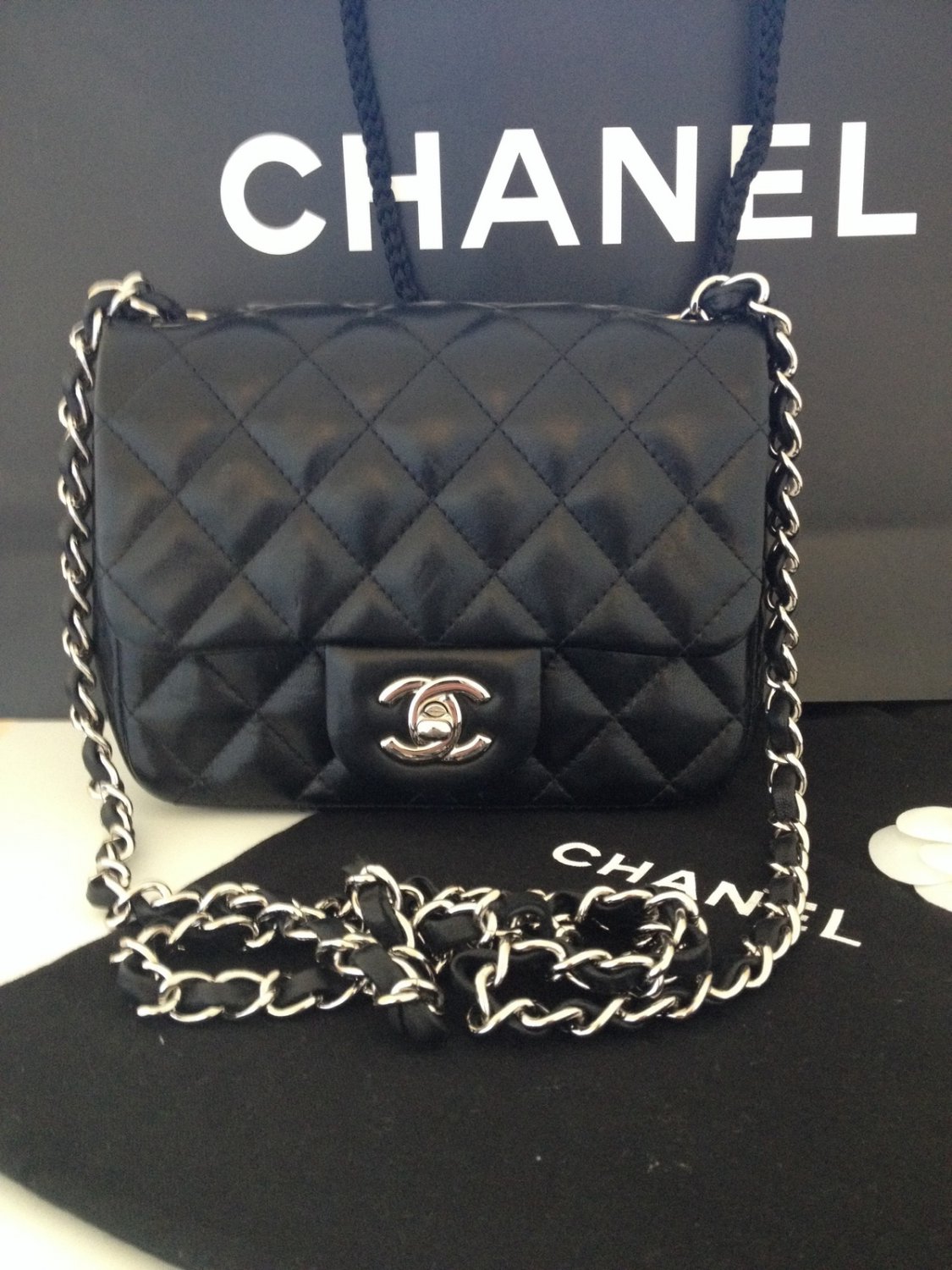 chanel mini clutch