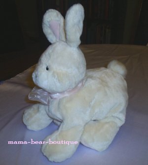 Baby Gund Buffy Bunny Rabbit Easter 12" Plush Toy w Pink Bow 36267