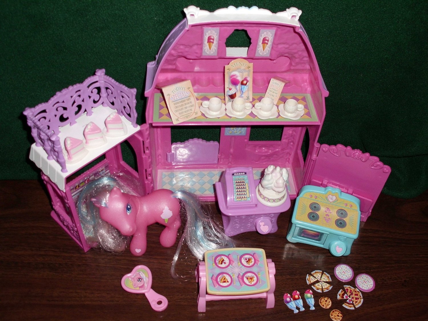 pink doll house