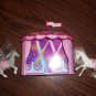 Barbie Miniature Horses mini Circus Horse Travel Play Set