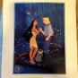 Disney Store POCAHONTAS Commemorative Matted Lithograph 1995 with envelope art picture