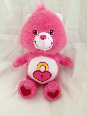 Care Bear Pink Secret Bear 9" Plush Toy Stuffed Animal