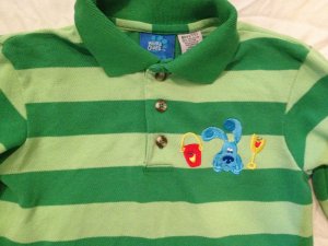 blue's clues polo shirt