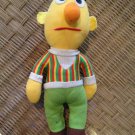 Vintage Hasbro Softies Bert Soft Doll 13" Stuffed Toy Sesame Street 80's