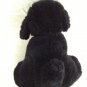Vintage Dakin Black Lab Labrador 9" Plush 1985 Toy Stuffed Animal Puppy Dog