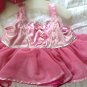 Build-a-Bear Workshop Pink Tutu Ballerina Dress & Shoes Clothes Outfit with Hangers