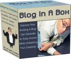 Blog in a Box-Instant blog creator-Learn how to blog and ping to increase traffic