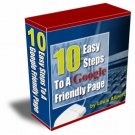 10 Steps to a Google Friendly Web Page-Raise your search engine rankings