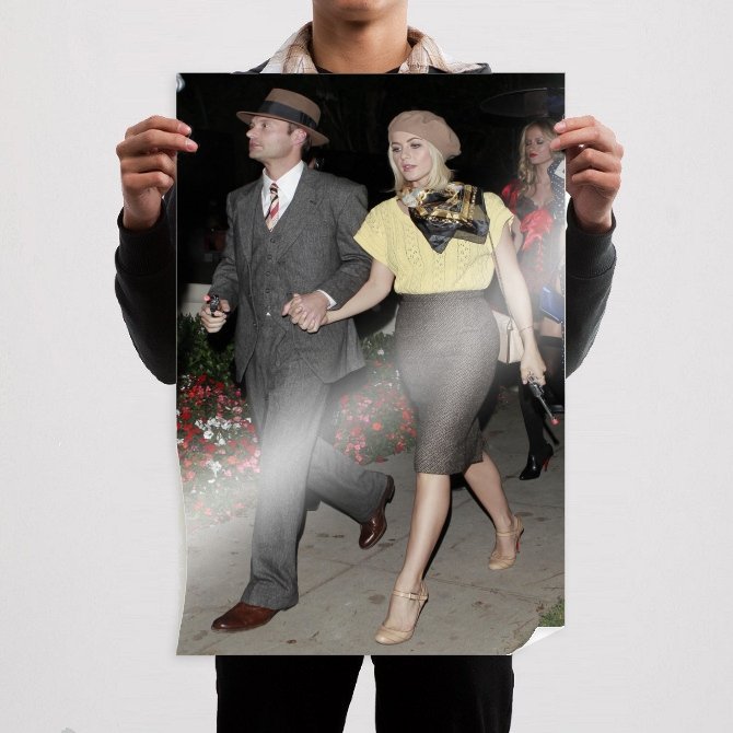 Julianne Hough I Ca T Julianne Hough Ryan Seacrest 36x24 inch print Poster