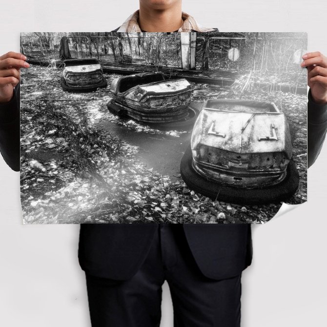 The Surreal Chernobyl 36x24 inch print Poster