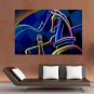 Chess Pieces Drawing Poster 36x24 inch