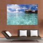 Luxury Maldives Resort Poster 36x24 inch
