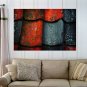 Roof Tile Texture Poster 36x24 inch