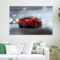 Acura Nsx Static Back View Poster 36x24 inch