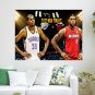 Lebron James Vs Kevin Durant Poster 24x18 inch