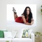 Megan Fox Red Dress Poster 24x18 inch
