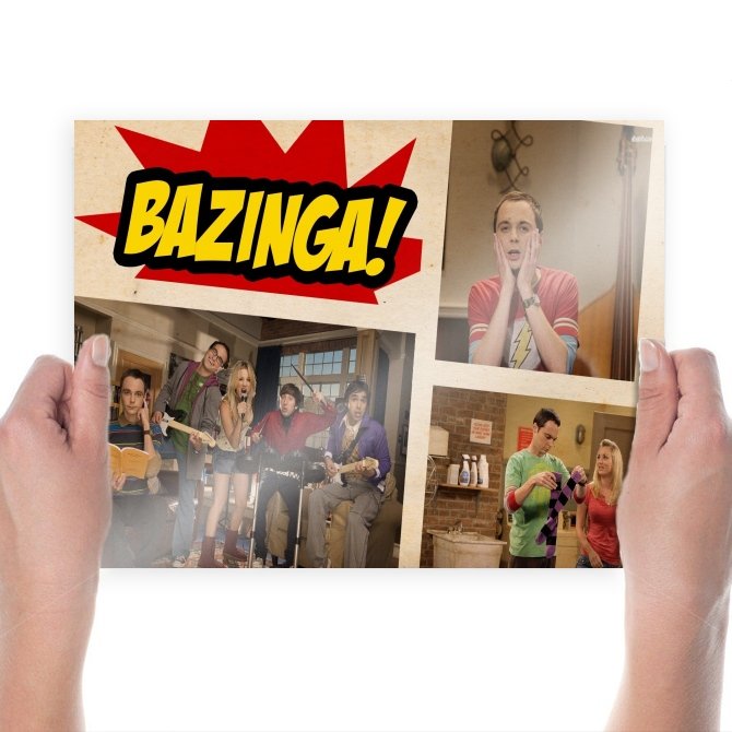 The Big Bang Theory Poster 24x18 inch