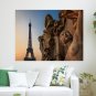 Eiffel Tower Paris Buildings Sculpture Poster 24x18 inch