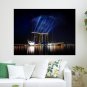 Planet Building Night  Poster 24x18 inch