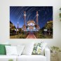 Building Night Stars Timelapse Poster 24x18 inch