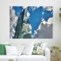 Skyscraper Hdr Building Clouds Poster 24x18 inch