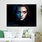 Game Of Thrones Face Maisie Williams Arya Stark Tv Movie Poster 24x18 inch