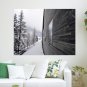 Wall Snow Winter Trees  Poster 24x18 inch