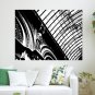 Church Ceiling Statue Sculpture Poster 24x18 inch